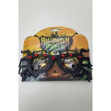 BeySüS Cadılar Bayramı Halloween Gözlük Örümcek Desenli