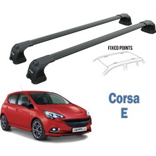 Auto Paw Opel Corsa E Ara Atkısı Siyah Set 2015-2019 Pro 3