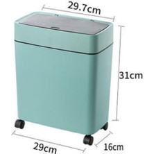 Sanlindou 12LKITCHEN Çöp Kutuları Kapaklı Başucu Sıralama Büyük Oluklu Çöp Kutuları (Yurt Dışından)