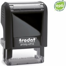 Trodat 4910 P4 Kase Siyah Gövde Siyah Keçe 