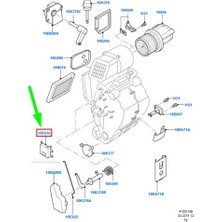 Fkoto Ford Transit Kalorifer Yönlendirme Klape Motoru Beyni (+Ac) 1993--2013