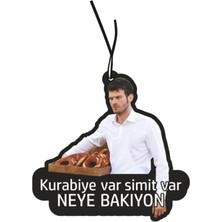 Jet Hızında Kuzey Tekinoğlu Kurabiye Simit Tasarımlı Dekoratif Oto Kokusu