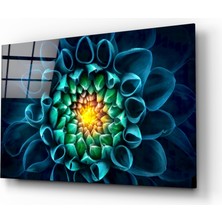 Insigne Çiçek Cam Tablo - 72X46 cm