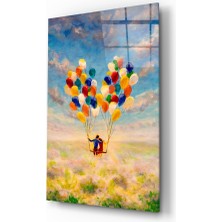 Insigne Aşk Cam Tablo - 72X46 cm