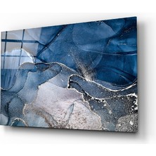 Insigne Soyut Derinlik Cam Tablo - 72X46 cm