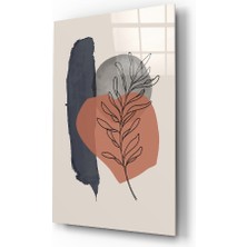 Insigne Soyut Şekiller Cam Tablo - 72X46 cm