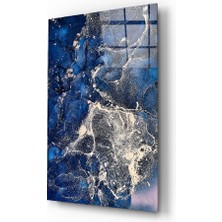 Insigne Soyut Derinlik Cam Tablo - 72X46 cm