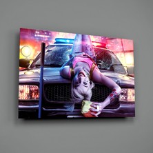 Insigne Harley Quinn Cam Tablo - 72X46 cm
