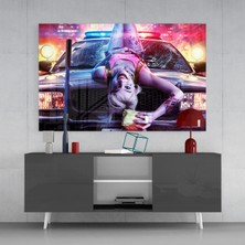Insigne Harley Quinn Cam Tablo - 72X46 cm