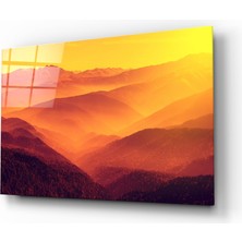 Insigne Sıcak Manzara Cam Tablo - 72X46 cm
