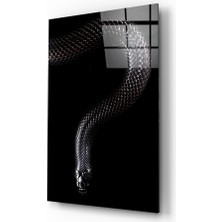 Insigne Yılan Cam Tablo - 72X46 cm
