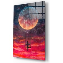 Insigne Özgürlük Cam Tablo - 72X46 cm