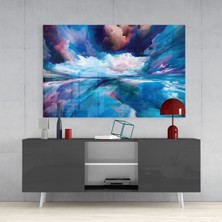 Insigne Mavi Patlama Cam Tablo - 72X46 cm