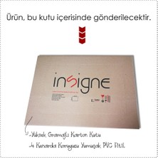 Insigne Tropik Yaprak Uv Baskılı Cam Kesme Tablası 35X25 cm