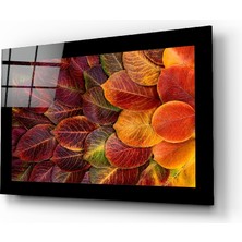 Insigne Sonbahar Yaprakları Cam Tablo - 72X46 cm