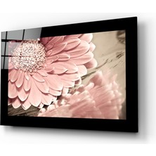 Insigne Çiçek Cam Tablo - 72X46 cm