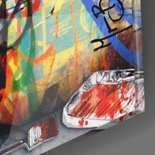 Insigne Einstein'ın Cevabı Cam Tablo - 72X46 cm