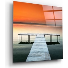 Insigne Rıhtım Cam Tablo - 60X60 cm