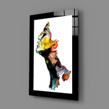 Insigne Soyut Düşünceler Cam Tablo - 72X46 cm