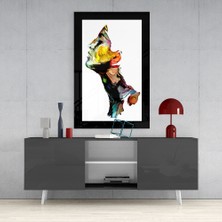 Insigne Soyut Düşünceler Cam Tablo - 72X46 cm