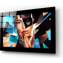 Insigne Modern Kadın Cam Tablo - 72X46 cm
