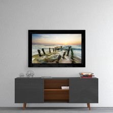 Insigne Gün Batımı Cam Tablo - 72X46 cm