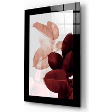 Insigne Çiçek Cam Tablo - 72X46 cm