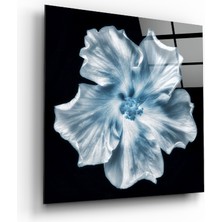 Insigne Çiçek Cam Tablo - 40X40 cm