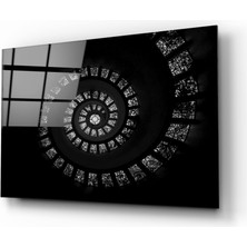 Insigne Sarmal Merdiven Cam Tablo - 72X46 cm