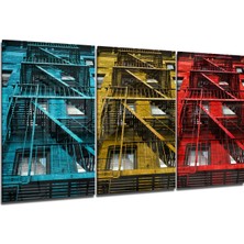 Insigne Binalar Cam Tablo - 3 Adet 72X46 cm