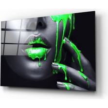 Insigne Kadın Cam Tablo - 72X46 cm