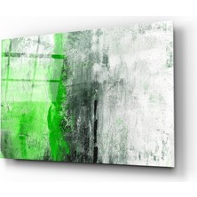 Insigne Soyut Cam Tablo - 72X46 cm