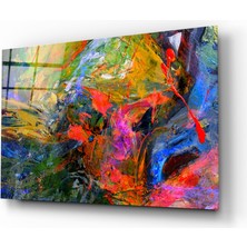 Insigne Renk Patlaması Cam Tablo - 72X46 cm