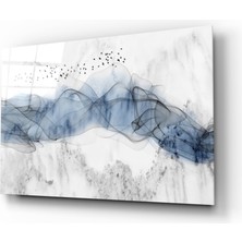 Insigne Mavi Sis Cam Tablo - 72X46 cm