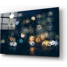 Insigne Yağmur Cam Tablo - 72X46 cm