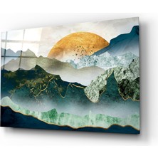 Insigne Gün Doğumu Cam Tablo - 72X46 cm