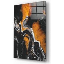 Insigne Soyut Cam Tablo - 110X70 cm
