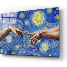 Insigne Sanatsal Cam Tablo - 72X46 cm