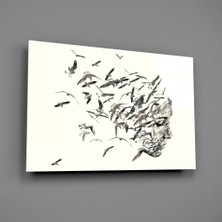Insigne Özgür Düşünceler Cam Tablo - 72X46 cm