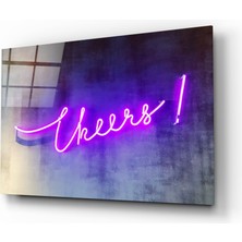 Insigne "cheers" Cam Tablo - 72X46 cm