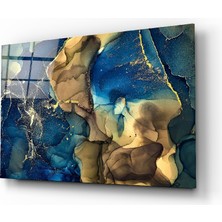 Insigne Soyut Derinlik Cam Tablo - 72X46 cm