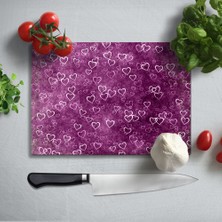 Insigne Kalpler Uv Baskılı Cam Kesme Tablası 35X25 cm