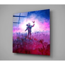 Insigne Yeni Dünyalar Cam Tablo - 40X40 cm