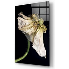 Insigne Çiçek Cam Tablo - 72X46 cm