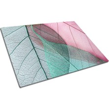 Insigne Yaprak Uv Baskılı Cam Kesme Tablası 35X25 cm