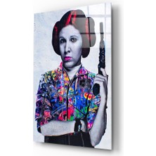 Insigne Prenses Leia Cam Tablo - 72X46 cm