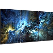 Insigne Derinlik Mega Cam Tablo - 3 Adet 72X46 cm