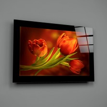 Insigne Lale Cam Tablo - 72X46 cm
