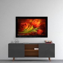 Insigne Lale Cam Tablo - 72X46 cm