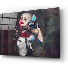 Insigne Harley Quinn Cam Tablo - 72X46 cm